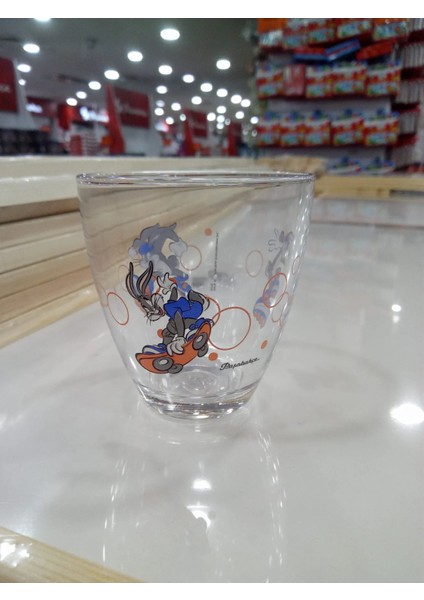 Bugs Bunny Baskılı 2'li Cam Bardak