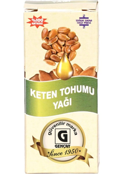 Gençay Keten Tohumu Yağı 50ML