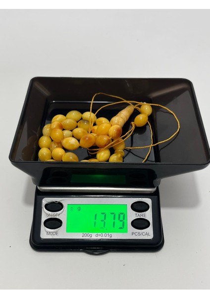 Doğal Kaya Damla Kehribar Tesbih 33LÜK 13,75 Gram indirimleri