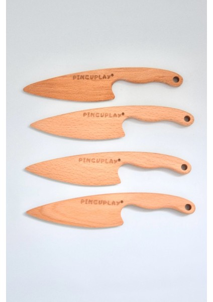 Ahşap Şef Bıçağı ( Montessori Kesme Bıçağı-Aktivite Oyuncak Bıçak)