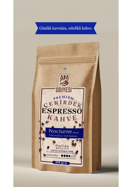 Çekirdek Kahve Espresso Italian RoastNocturne Blend 250 gr