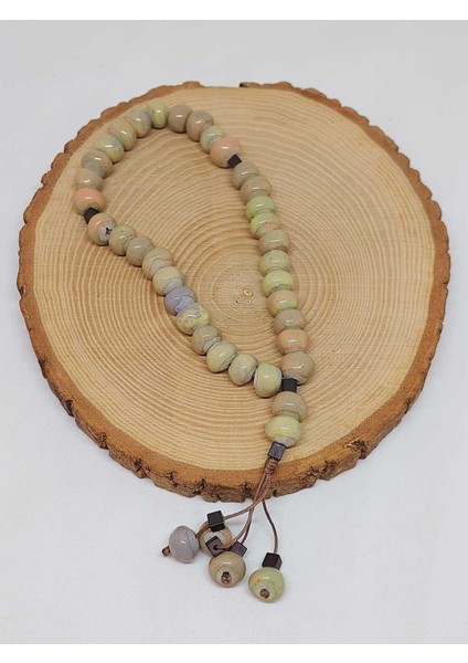 Anadolu Toprağı Serisi 33’lük Yeşil Renk Seramik Boncuk Tesbih 8-9mm (54230) fırsatları