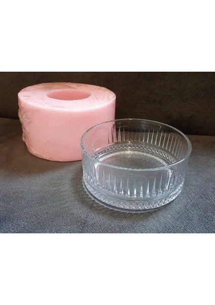 9cm Saksı, Mumluk Silikon Kalıp K-813