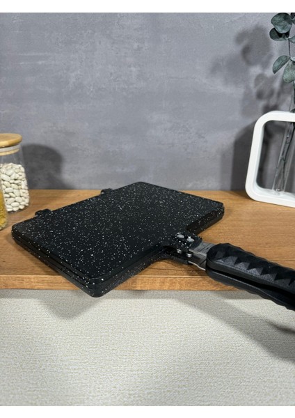 Granit Ocak Üstü El Tostu Tost Tavası Tost Makinesi