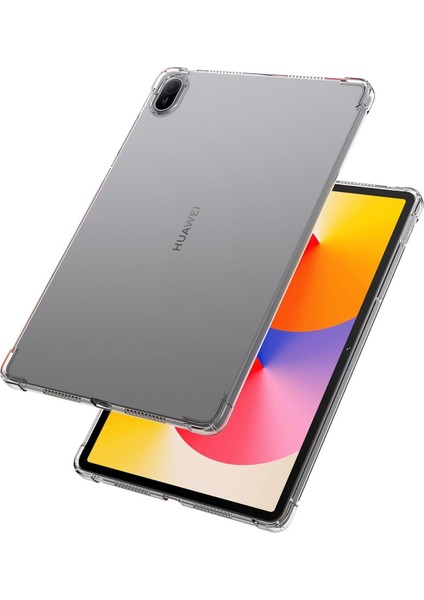 Huawei Matepad Se 11 Inç Kılıf Şeffaf Köşe Korumalı Crystal Clear Silikon Kapak AGS6-W00 AGS6-W09