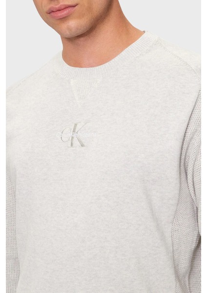 Pamuk Regular Fit Bisiklet Yaka Kazak J30J325671P6G Erkek Kazak J30J325671 P6G indirimleri