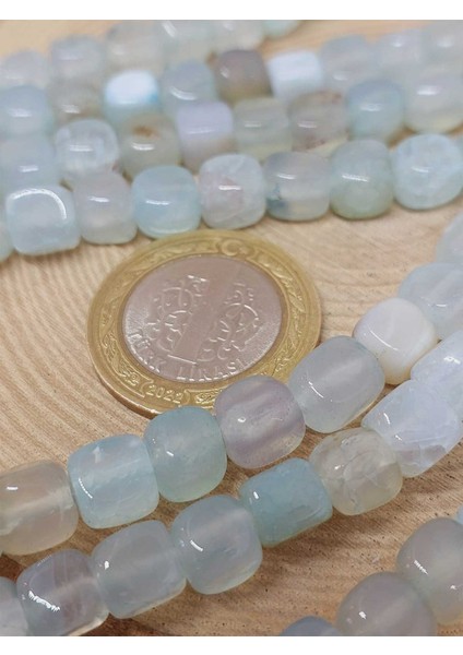 Akik Taşı Küp Şekilli 6-7mm Aralığı Dizi (54450) fiyatları