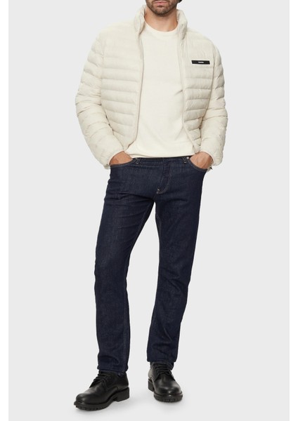 Kapitoneli Regular Fit Su Itici Dik Yaka Şişme Mont K10K113474ACE Erkek Mont K10K113474 Ace