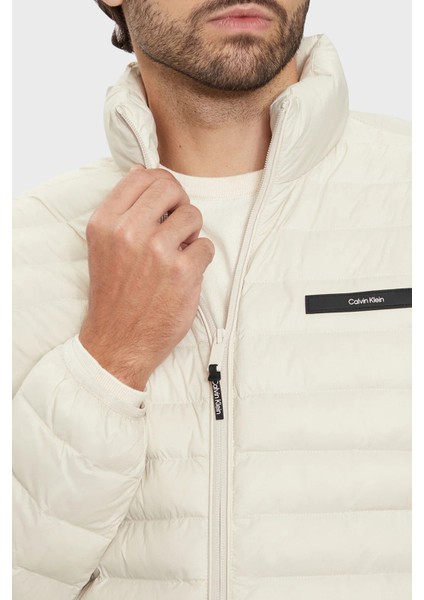 Kapitoneli Regular Fit Su Itici Dik Yaka Şişme Mont K10K113474ACE Erkek Mont K10K113474 Ace