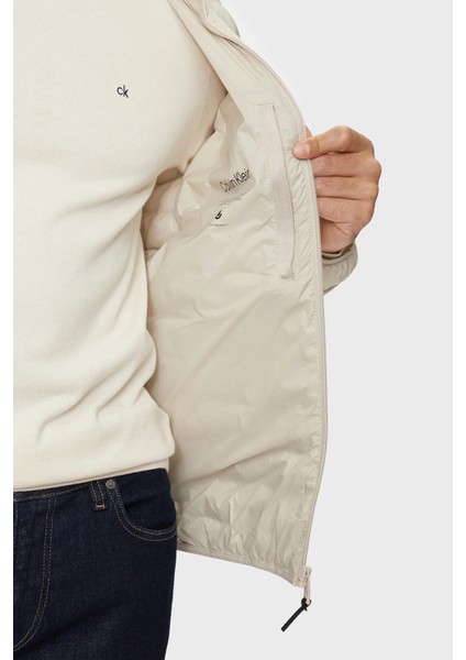Kapitoneli Regular Fit Su Itici Dik Yaka Şişme Mont K10K113474ACE Erkek Mont K10K113474 Ace