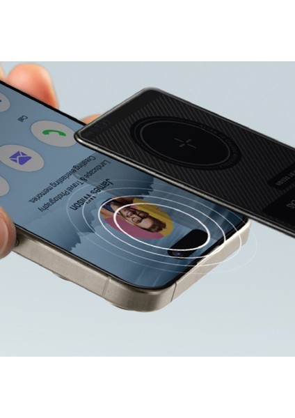 Atlas Serisi Nfc Find My Destekli Dijital Göstergeli Kablosuz Şarjlı Dijital Kart