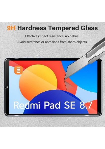 Xiaomi Redmi Pad Se 128GB 6gb Ram 8.7'' 2024 Nano Kırılmaz Ekran Koruyucu Şeffaf Esnek Cam Tam Uyum