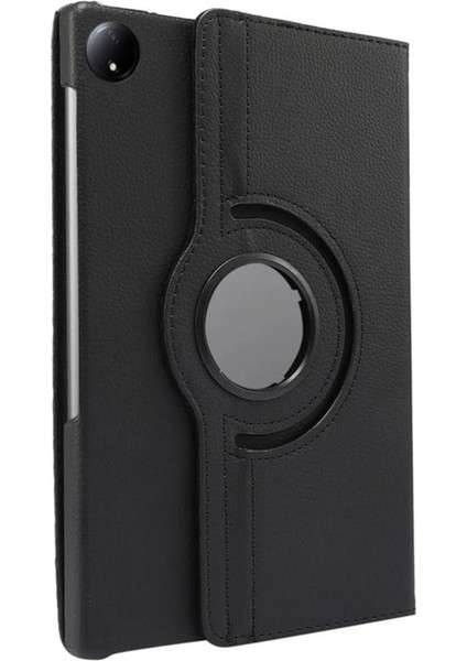 Xiaomi Redmi Pad Se 8.7 Inç Tablet Uyumlu Uyku Modlu 360 Döner Pu Deri Kılıf Seti
