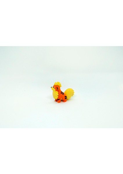 Growlithe Pokemon 3D Model modelleri