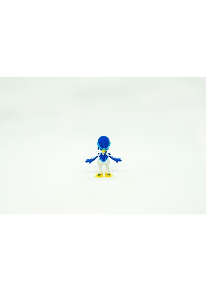 Quaxly - Quaxwell - Quaquaval Pokemon 3D Model Evrim 3lü Tüm Set