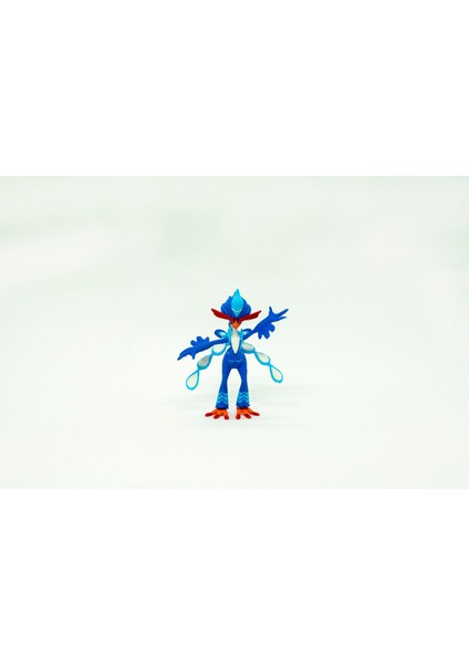 Quaxly - Quaxwell - Quaquaval Pokemon 3D Model Evrim 3lü Tüm Set