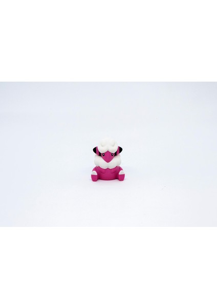 Mareep - Flaaffy - Ampharos Pokemon 3D Model Evrim 3lü Tüm Set