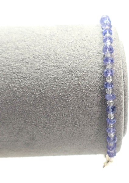 Tanzanit -Labrodorit 2-3mm Özel Tasarım Doğal Taş Bileklik fırsatları
