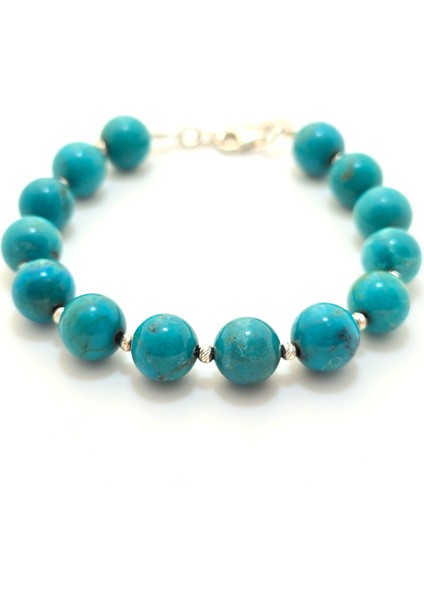 Arizona Firuzesi- (Turkuaz) Doğal Taş Bileklik fiyatları