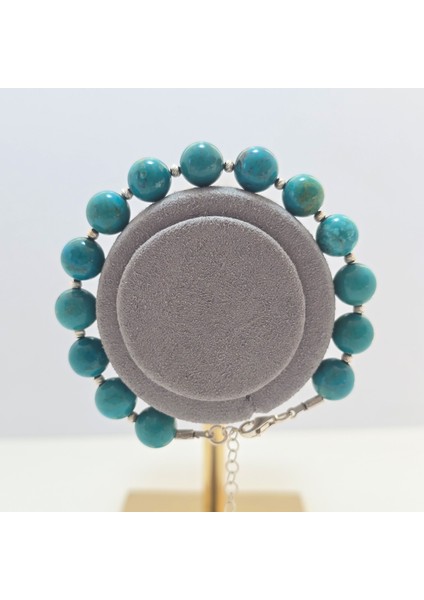 Arizona Firuzesi- (Turkuaz) Doğal Taş Bileklik modelleri