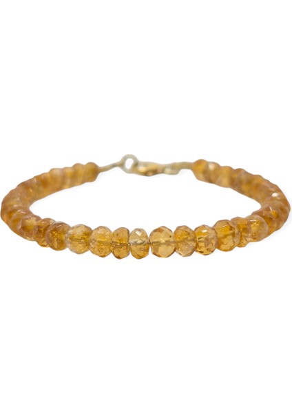 Sitrin 3-4 mm Doğal Taş Bileklik fiyatları