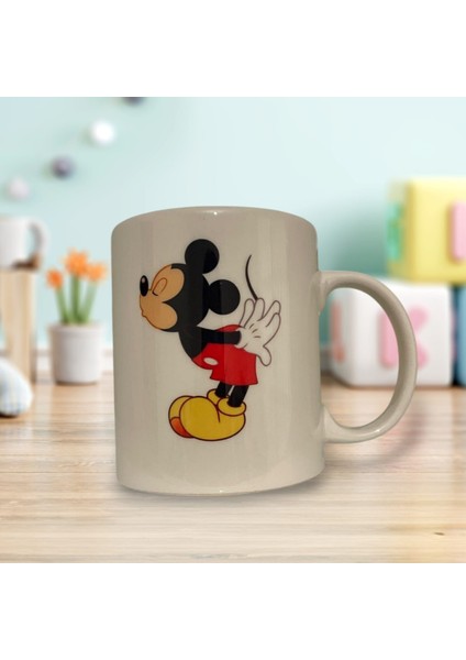 Micky Baskılı Kupa Bardak