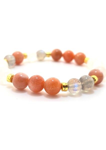 Güneştaşı - Aytaşı-Labradorit Tasarım Doğal Taş Bileklik fiyatları