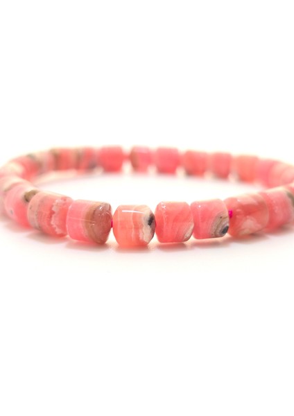 Rodokrozit Boru Kesim Doğal Taş Bileklik fiyatları