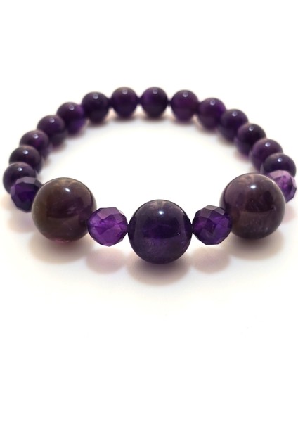 Ametist Özel Tasarım Doğal Taş Bileklik fiyatları