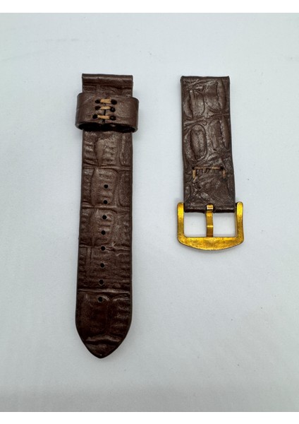 22 mm Gerçek Deri Eskitme Elyapımı Handmade Kordon Premium Kalite Huzurlanızda