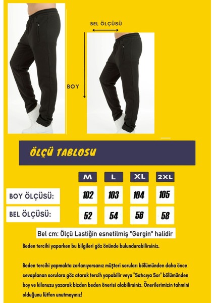 Erkek Koyu Haki Üç Iplik Şardonlu Fermuarlı Cepli Düz Paça Kışlık Eşofman Altı EDY201302KH modelleri