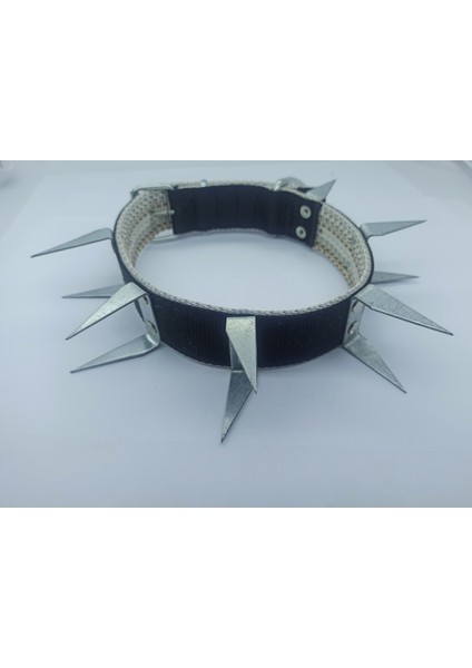 U Çivili,dikenli Korumalı Köpek Tasmasi Boy 65 cm En 4cm modelleri