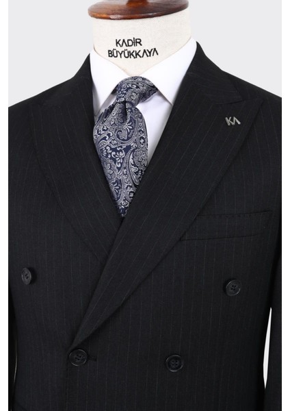 Kırlangıç Yaka Kruvaze Erkek Takım ELBISE-KAX1256S modelleri