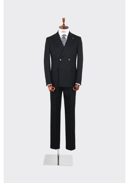 Kırlangıç Yaka Kruvaze Erkek Takım ELBISE-KAX1256S fırsatları