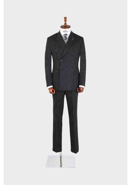 Kırlangıç Yaka Kruvaze Erkek Takım ELBISE-KAX1270W fırsatları