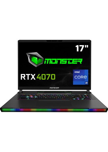 Semruk S7 V9.2 Intel Core i9 13950HX 32 GB RAM 1 TB SSD 8 GB RTX 4070 FreeDOS 17" QHD+ 240 Hz Oyun Bilgisayarı
