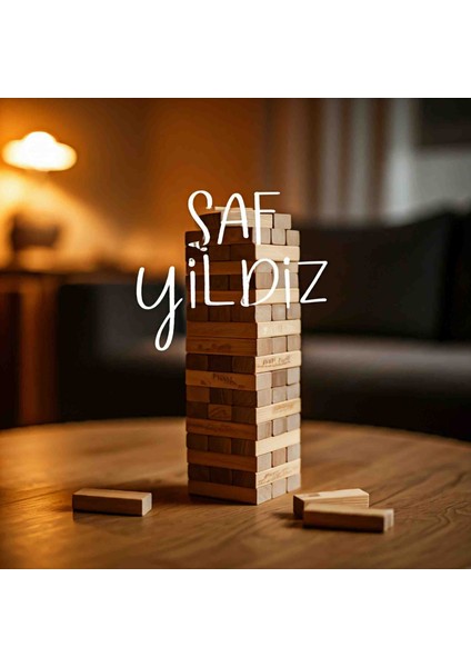 Jenga Ahşap Denge Oyunu