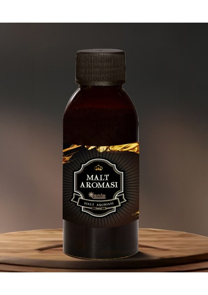 Malt Aroma Verici Siyah 100 ml Cam Şişe 3 Adet