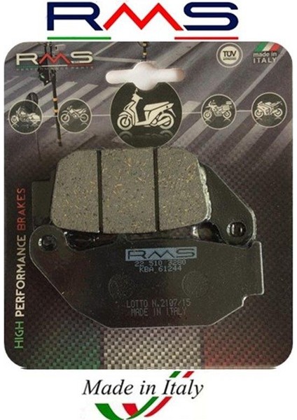 Vulture 125I Arka Fren Balata