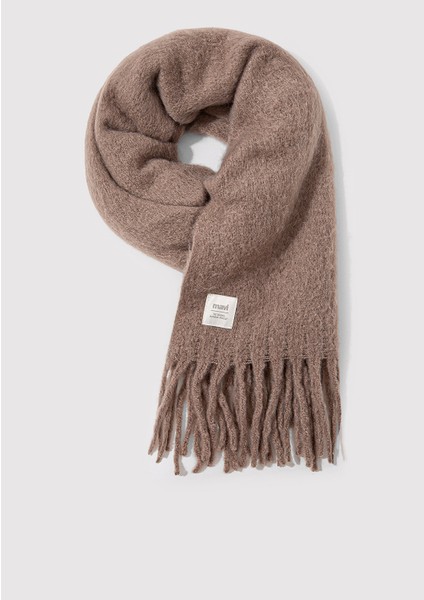 Püsküllü Kahverengi Atkı 1912807-71576 fiyatları