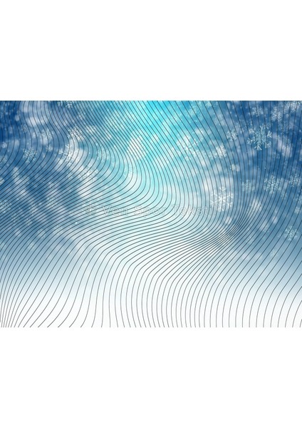 Kar Tanesi Yağmuru Temalı 200 x 150 cm Stüdyo Fonu Arka Plan