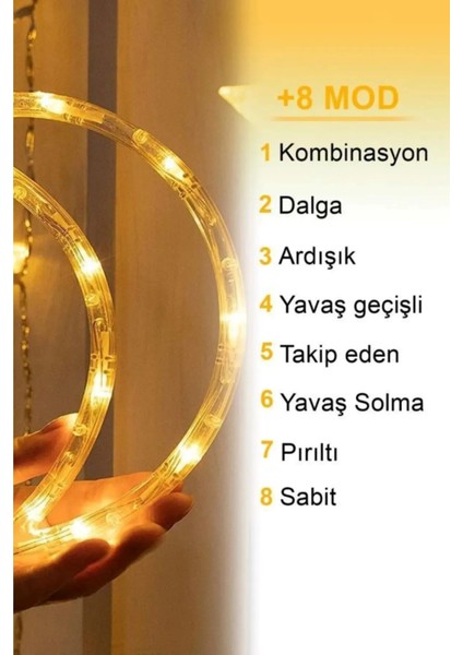 Krizantem Dekoratif Süsleme Işığı Ay Yıldızlı Peri LED Perde Süsleme Işığı 3 Metre Yılbaşı Doğum Günü Işık fiyatları