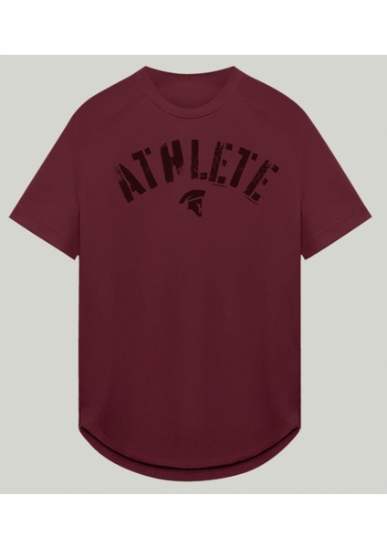 Athlete Bordo Tişört modelleri
