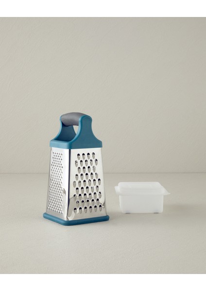 Fiera Paslanmaz Çelik Rende 23 cm Mavi