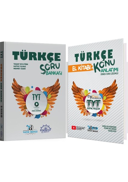 TYT Türkçe Soru Bankası ve El Kitabı Seti 2 Kitap