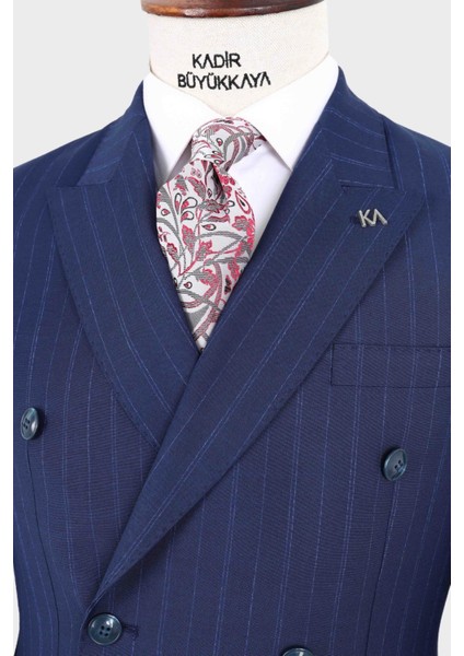 Kırlangıç Yaka Kruvaze Erkek Takım ELBISE-KAX1271W modelleri