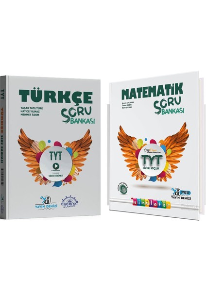 TYT Türkçe ve Matematik Soru Bankası Seti 2 Kitap