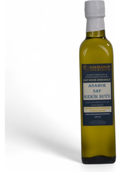 Kekik Suyu 500 ml Anamur Beyaz Kekiklerinden Üretilmiş 100% Saf ve Doğal Beyaz Cam Şişe Kekik Suyu fiyatları
