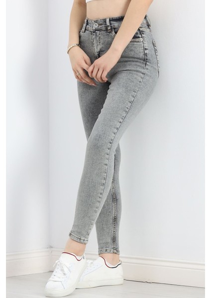 Mom Boyfriend Jeans Füme