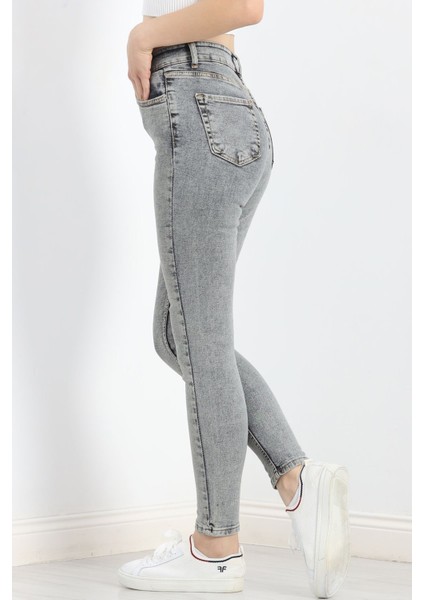 Mom Boyfriend Jeans Füme